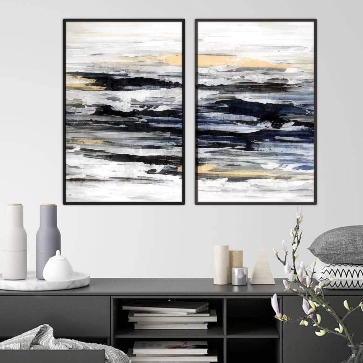 Layered Abstract Canvas - Image 4