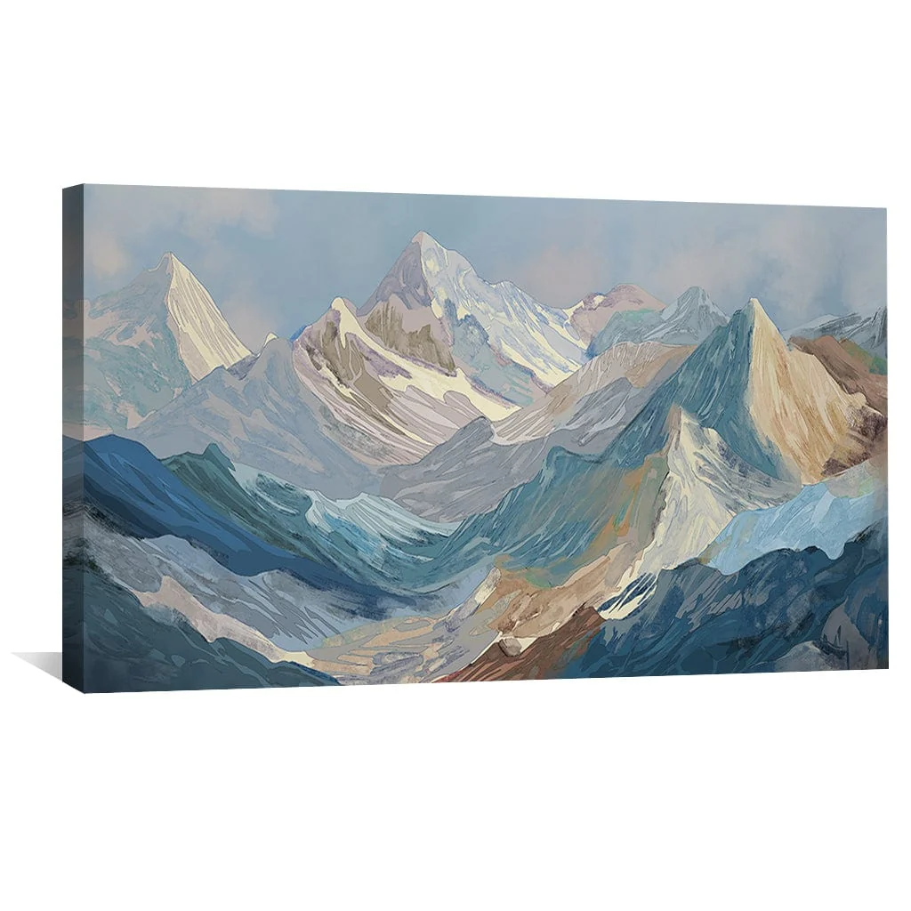 Layered Summit Canvas - Image 4
