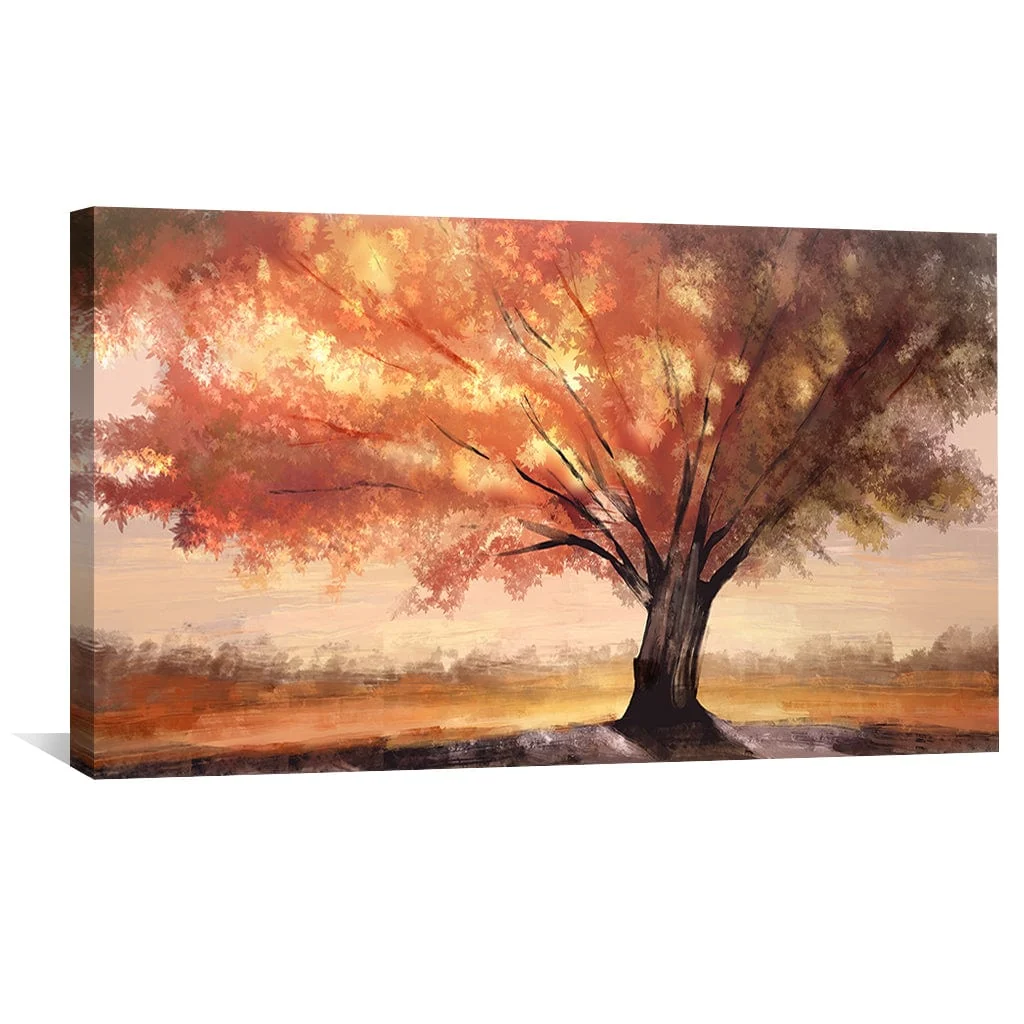 Leaf Ablaze Canvas - Image 4