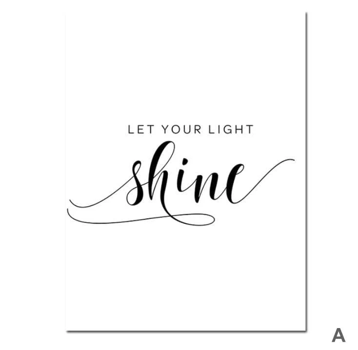Let Your Light Shine Canvas - Image 6