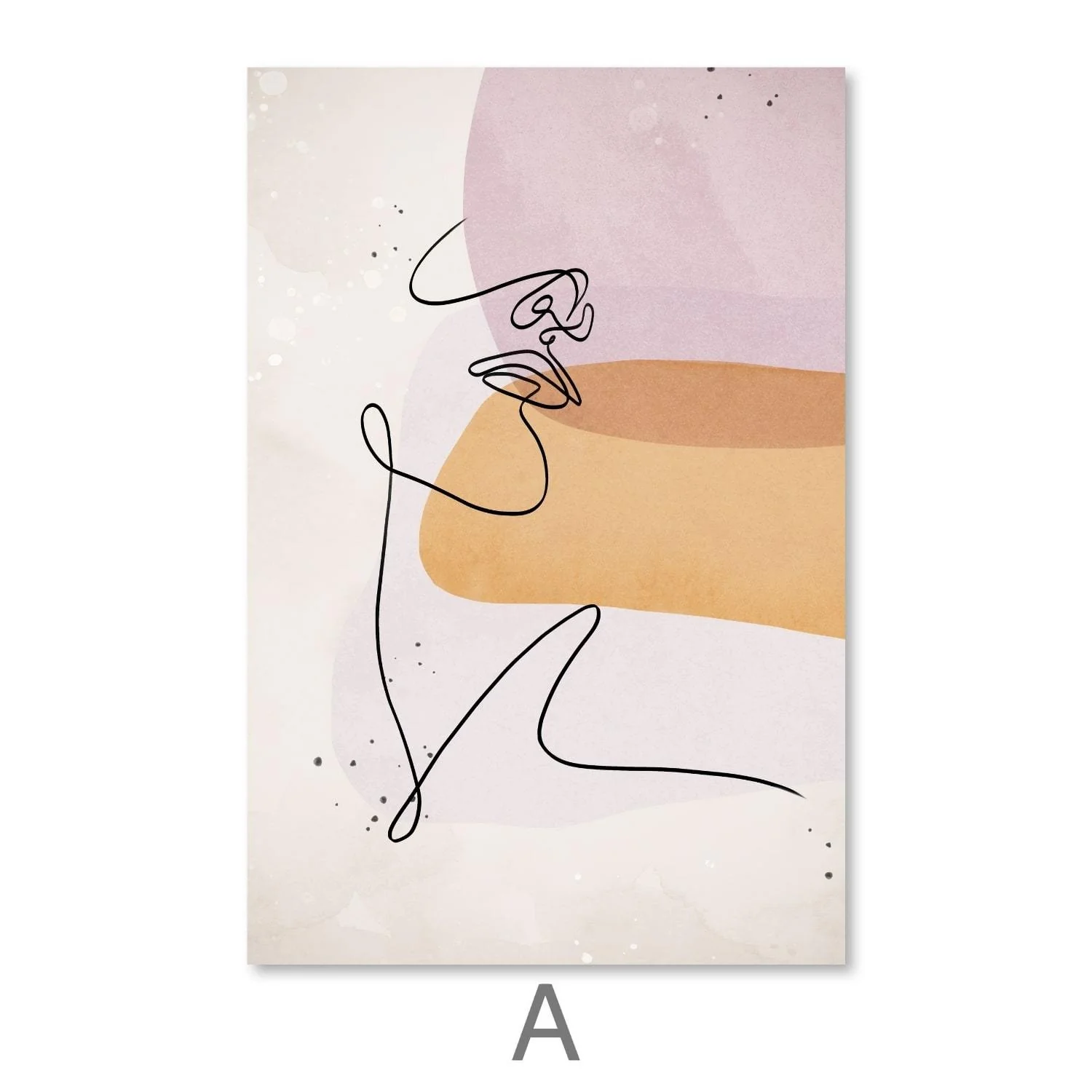 Line Figures Canvas - Image 3
