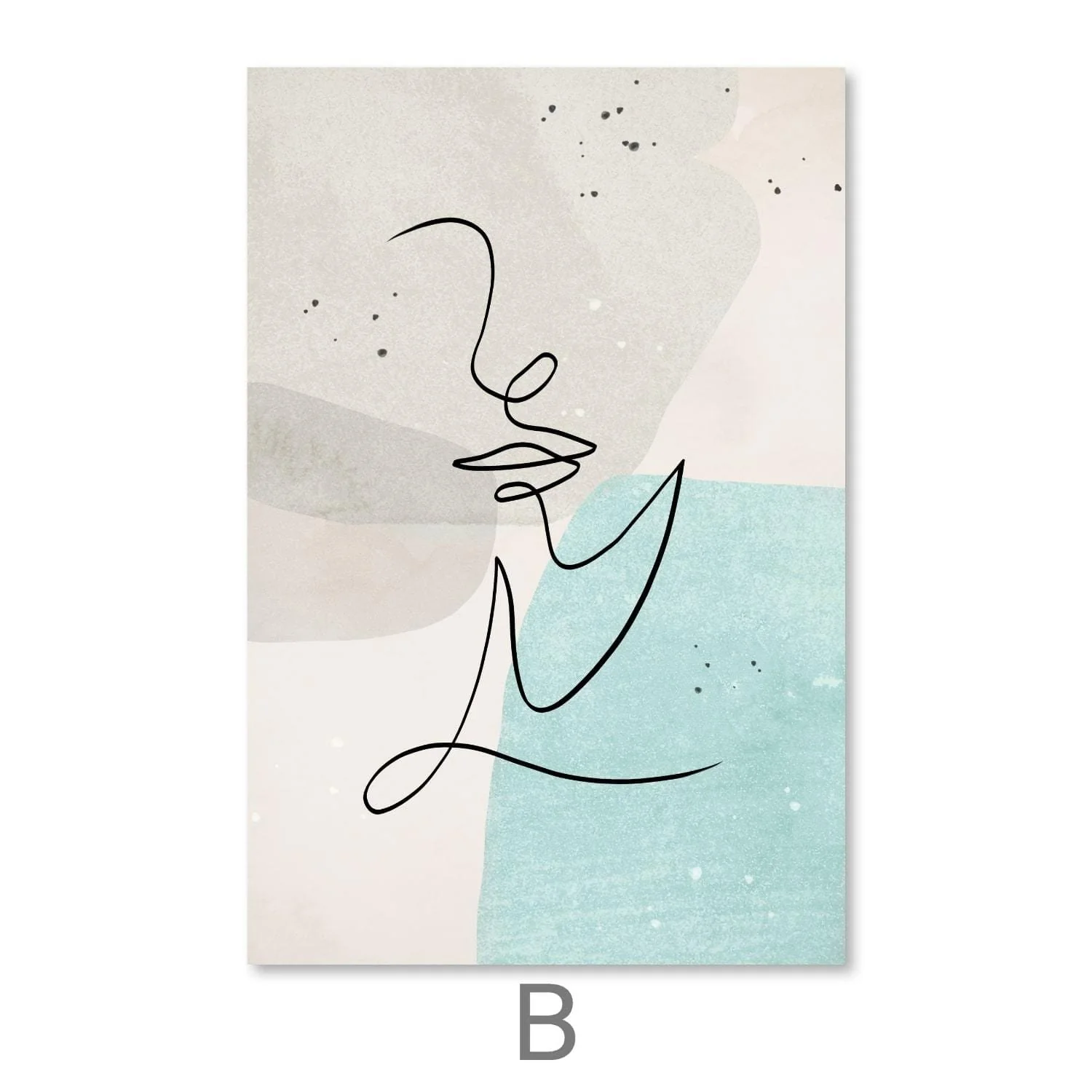 Line Figures Canvas - Image 5