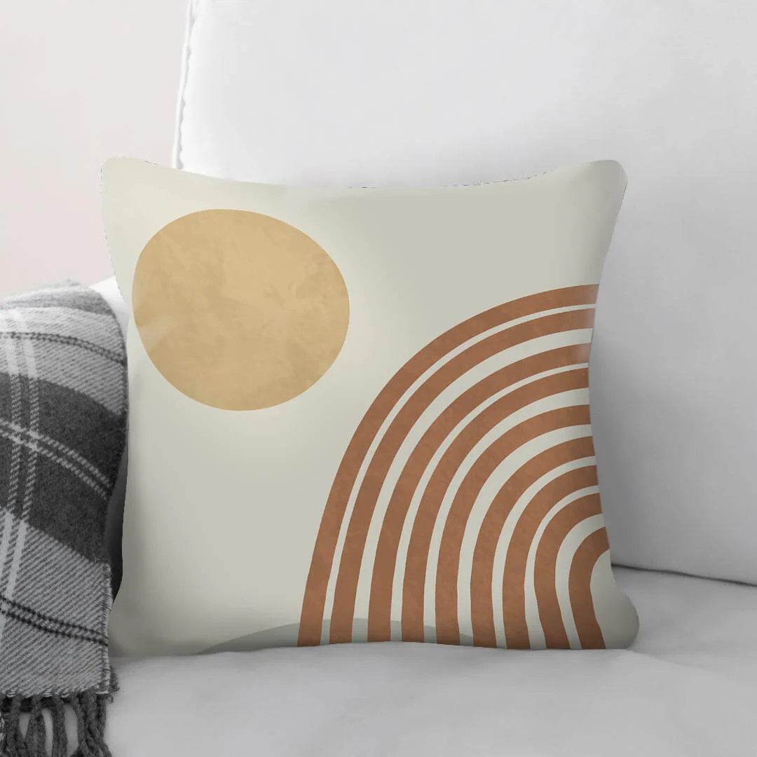 Lines and Circles C Cushion - Image 2