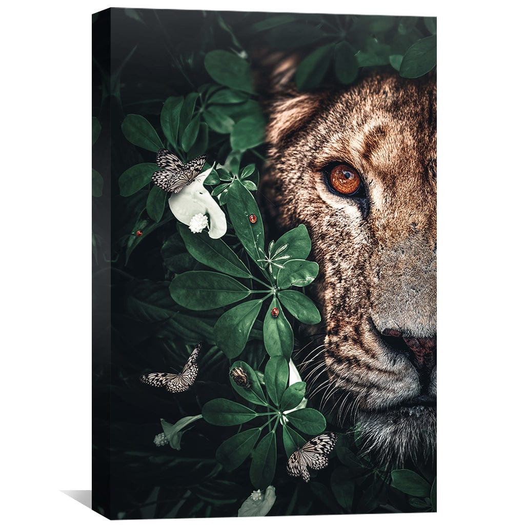 Lioness Duet Jungle Canvas - Image 2