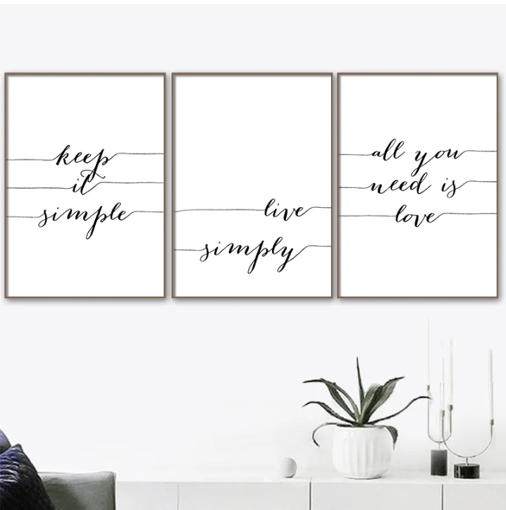 Live Simply Canvas - Image 3