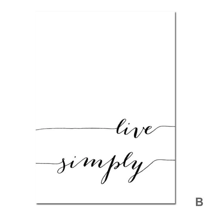 Live Simply Canvas - Image 7
