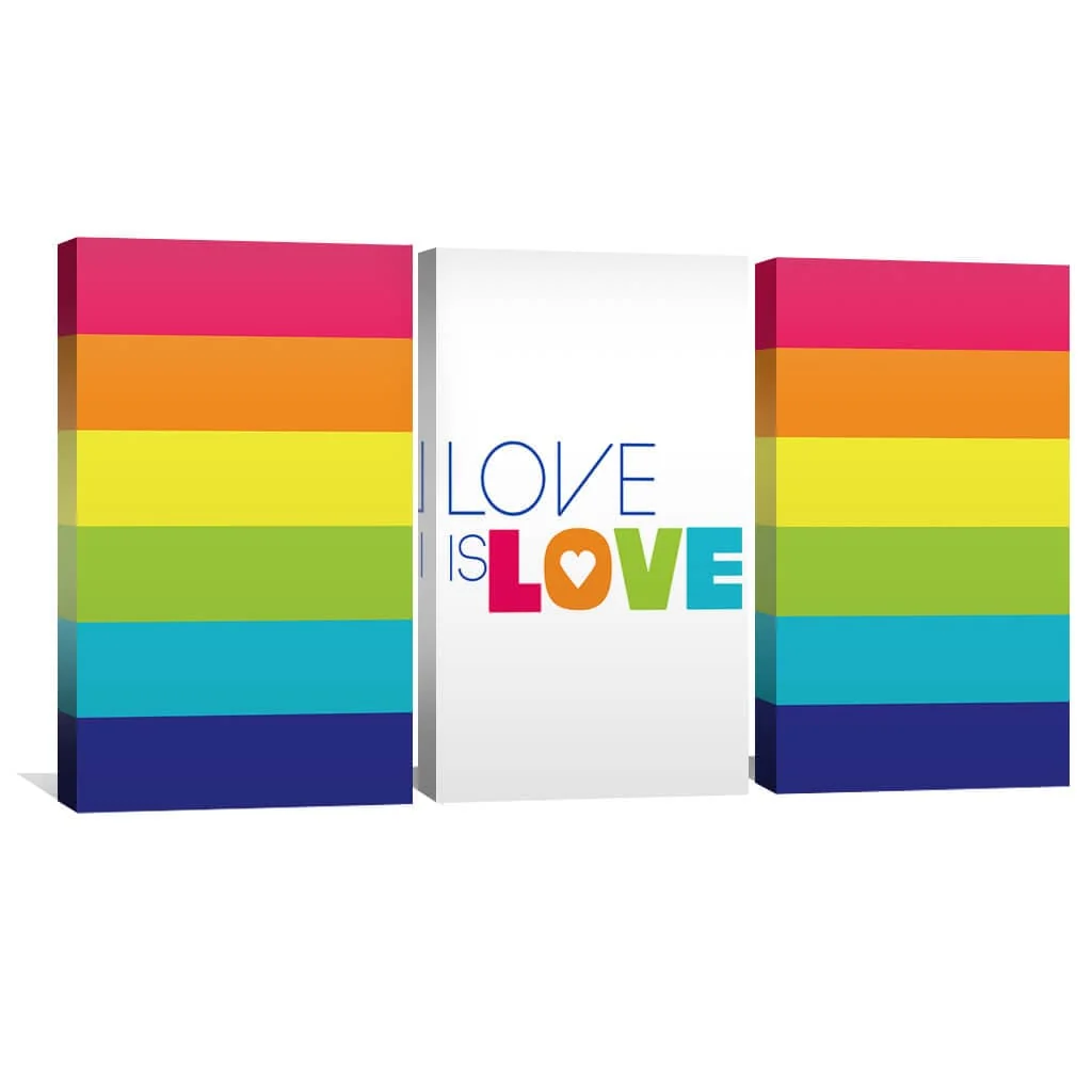 Love is Love Canvas - Image 2