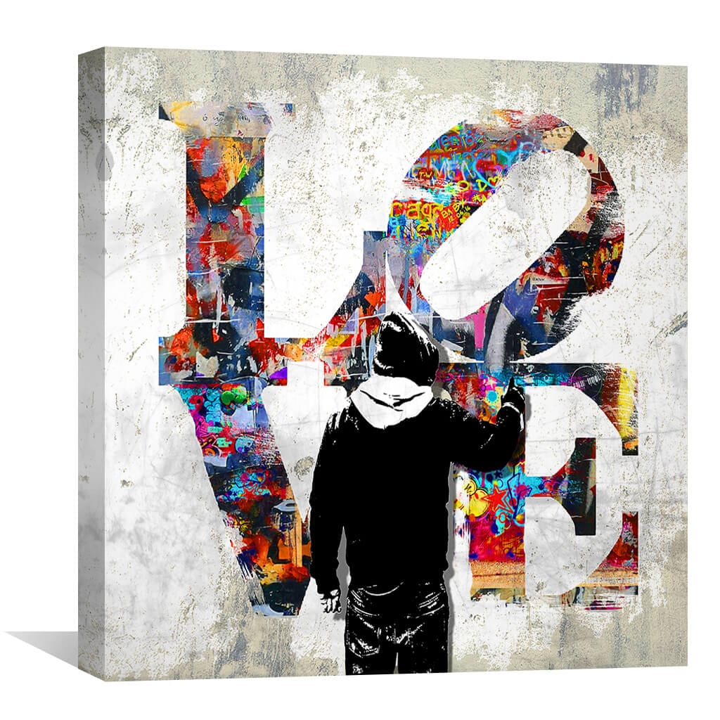 Love Symbol Canvas - Image 2