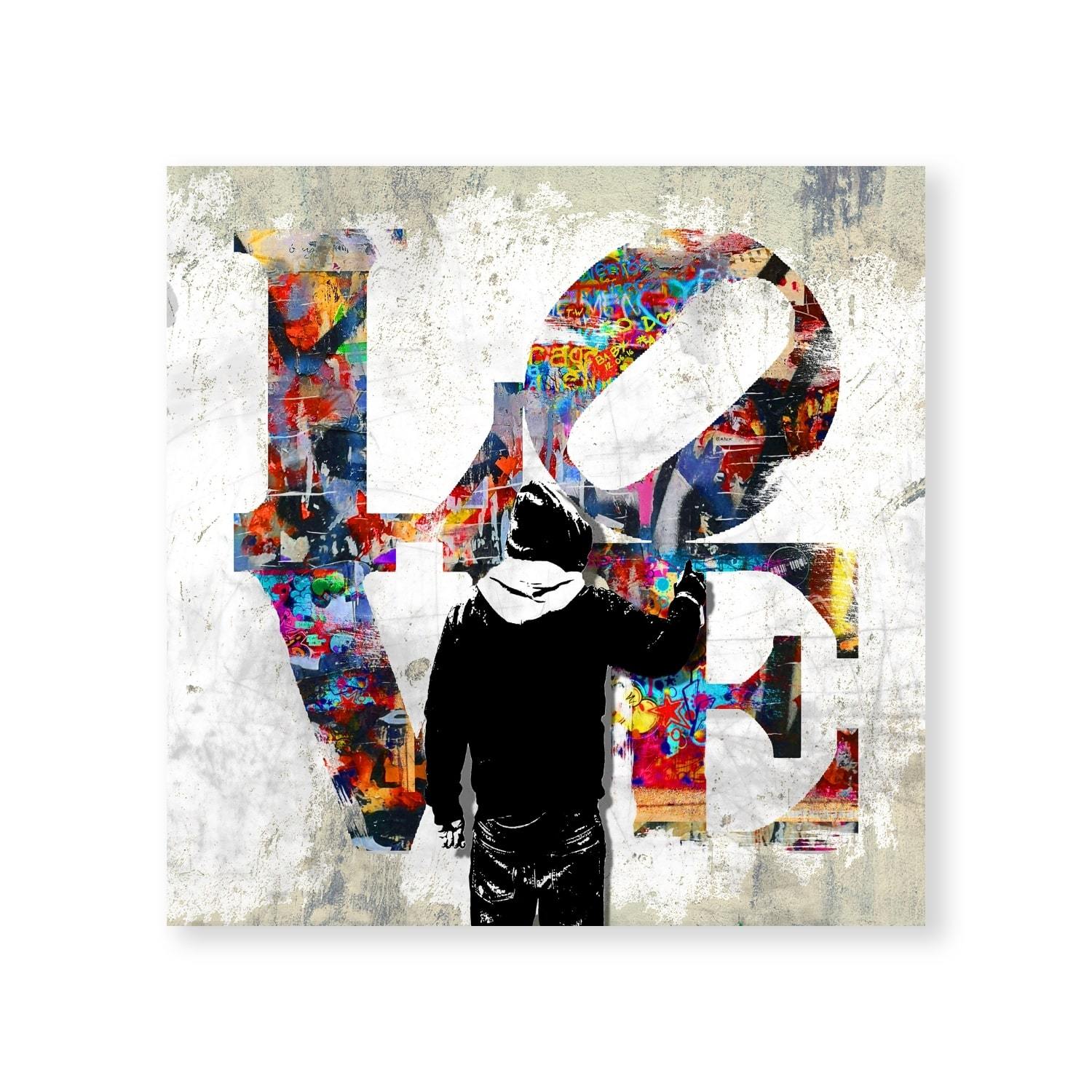 Love Symbol Canvas - Image 3