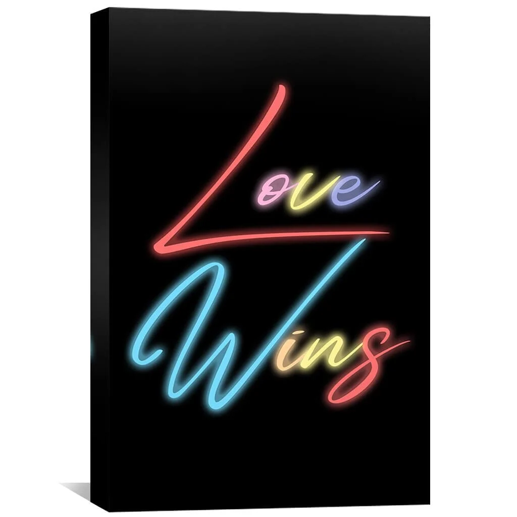 Love Wins Canvas - Image 2