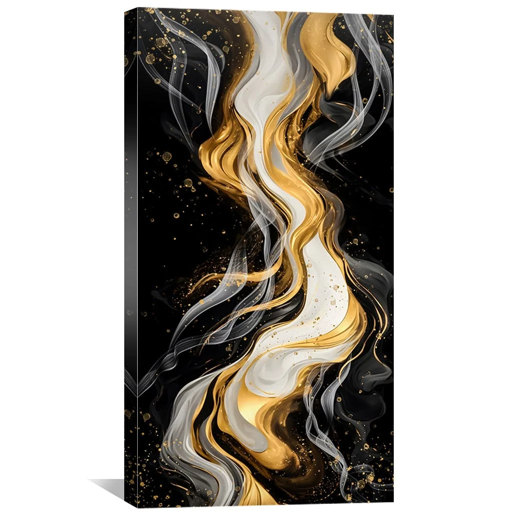 Luminous Noir Fusion Canvas - Image 4