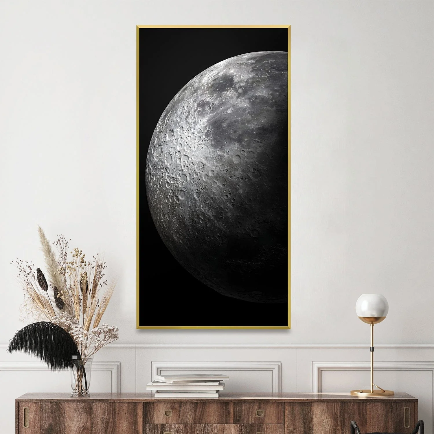 Lunar Echoes Canvas - Image 2