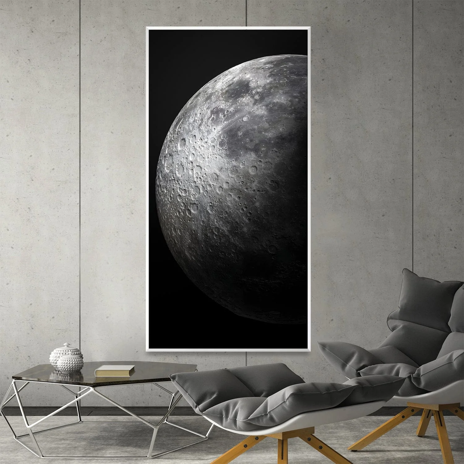 Lunar Echoes Canvas - Image 3
