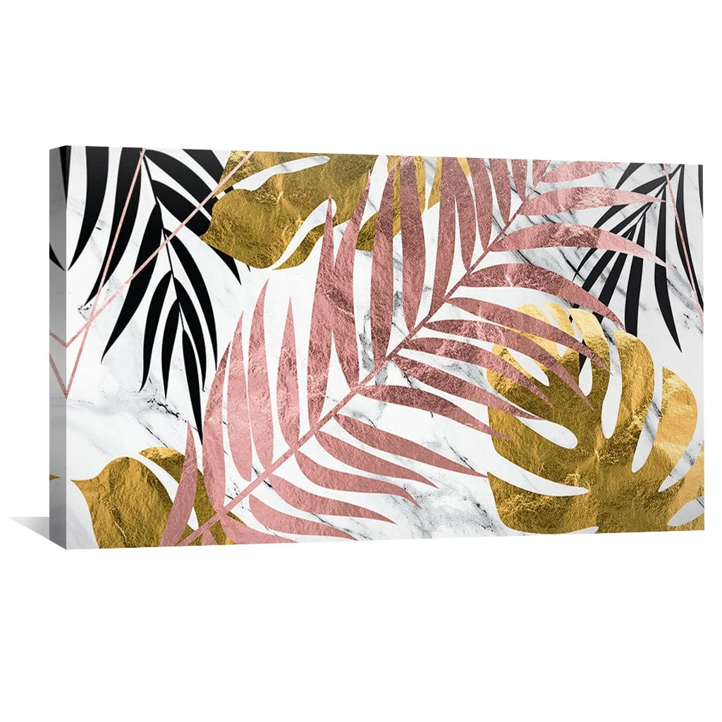 Marble Foilage Canvas - Image 4