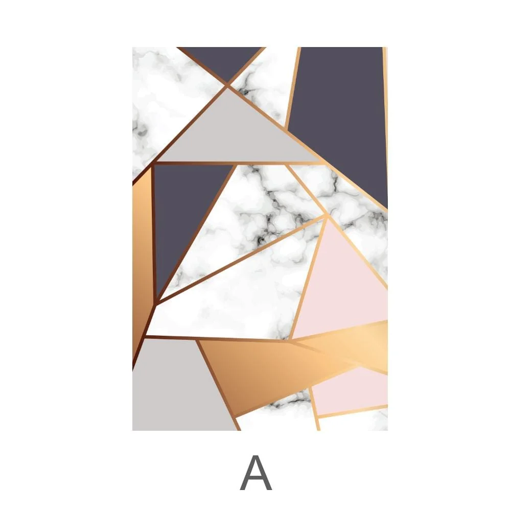 Marble Geometric Canvas - Image 4