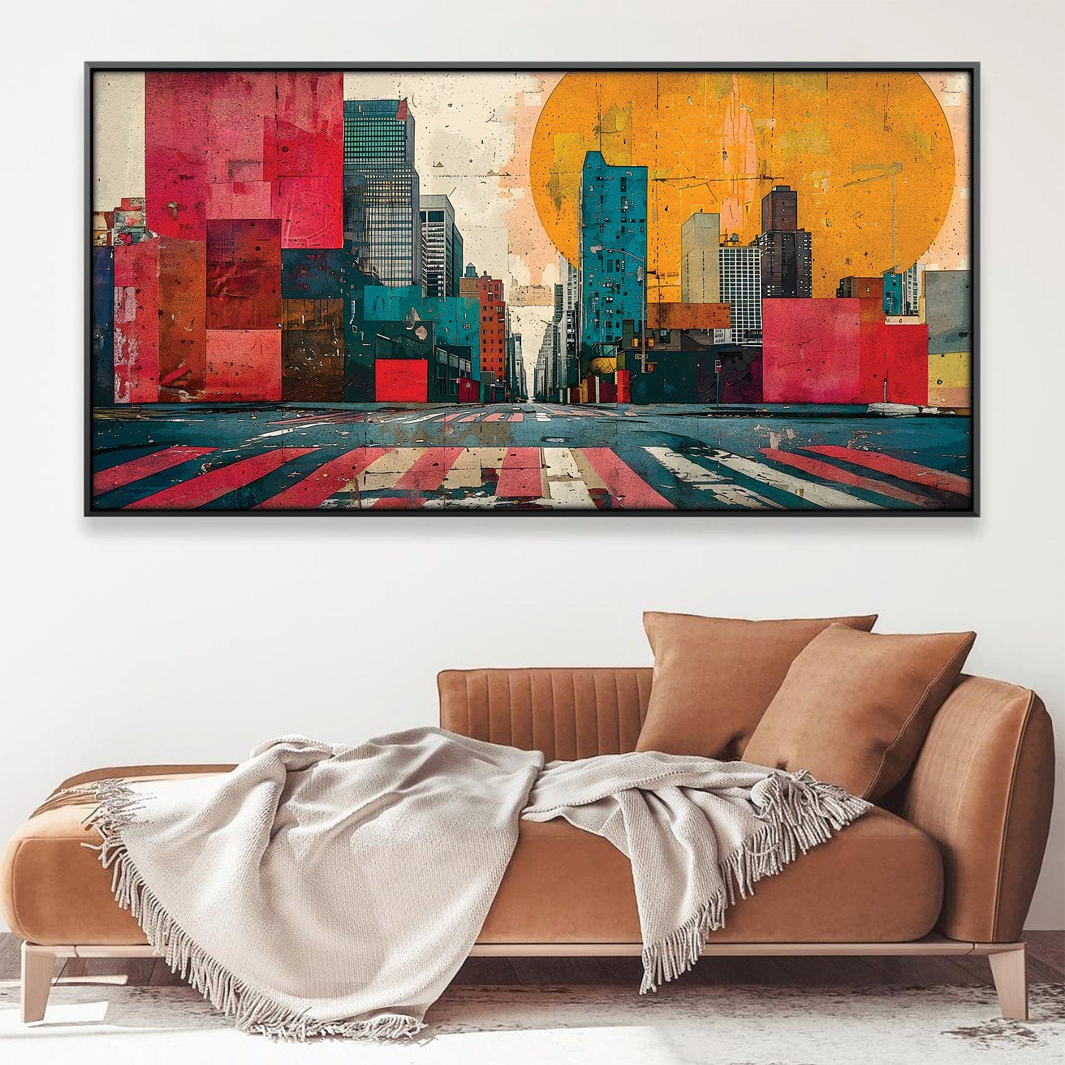 Metropolitan Mosaic Canvas