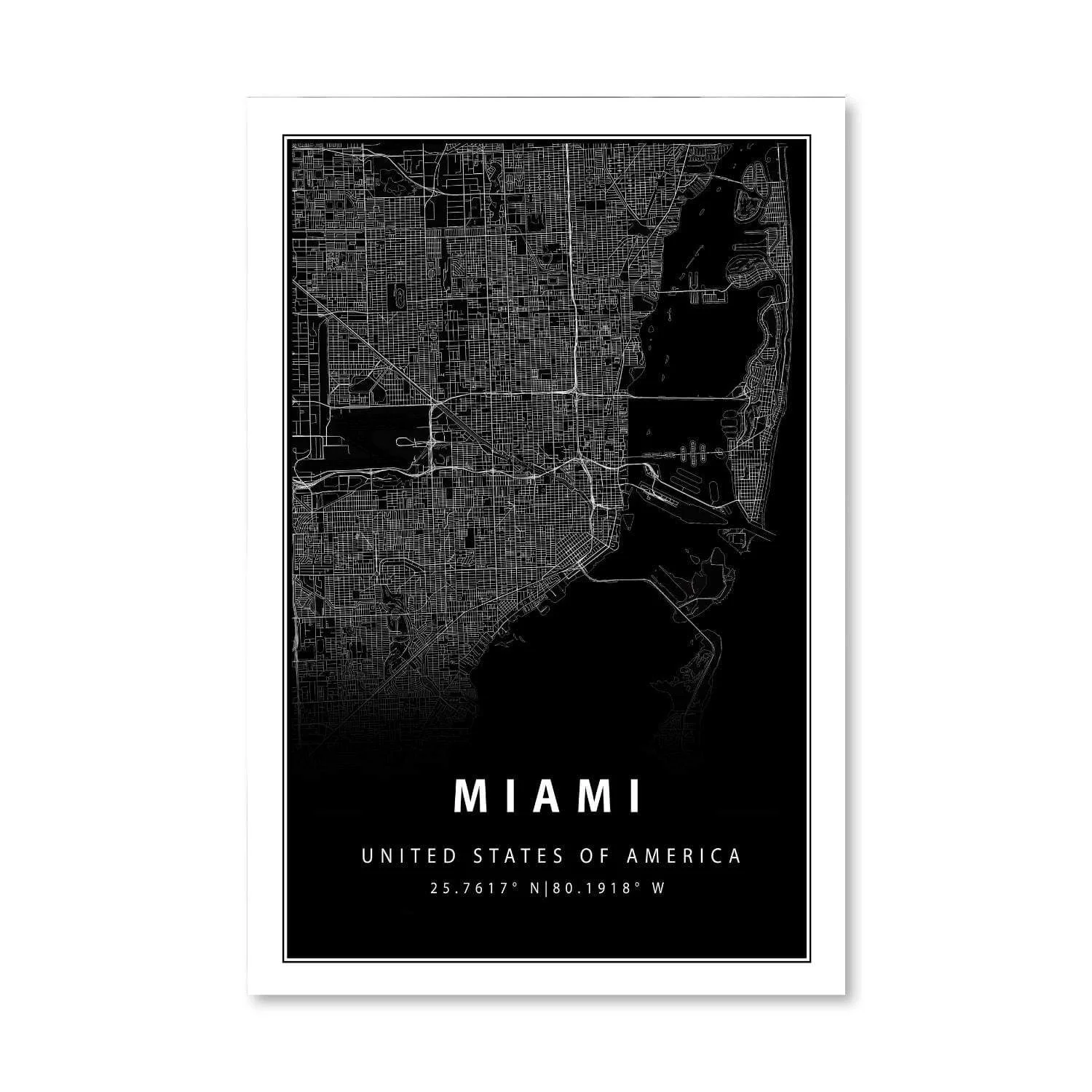 Miami Black Canvas - Image 3