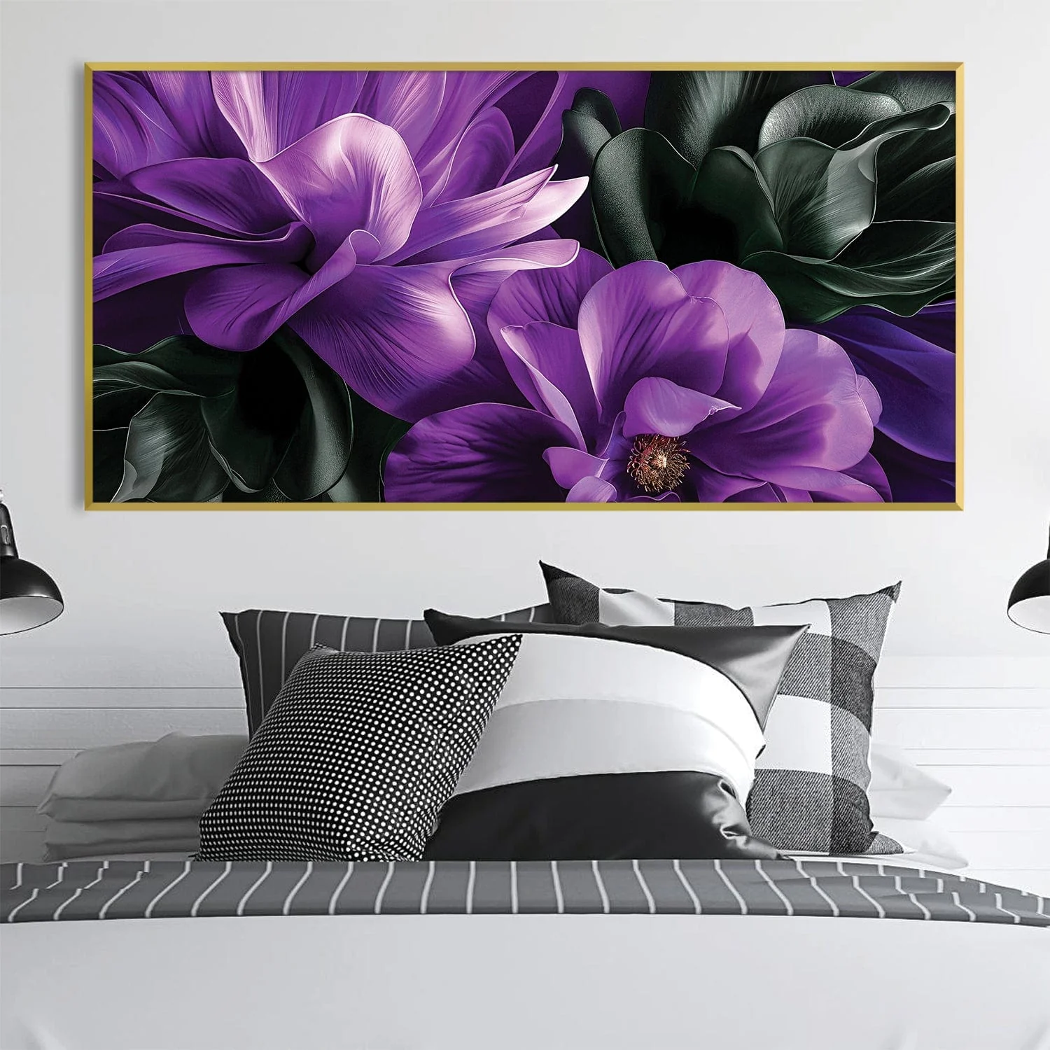 Midnight Magnolia Canvas - Image 2
