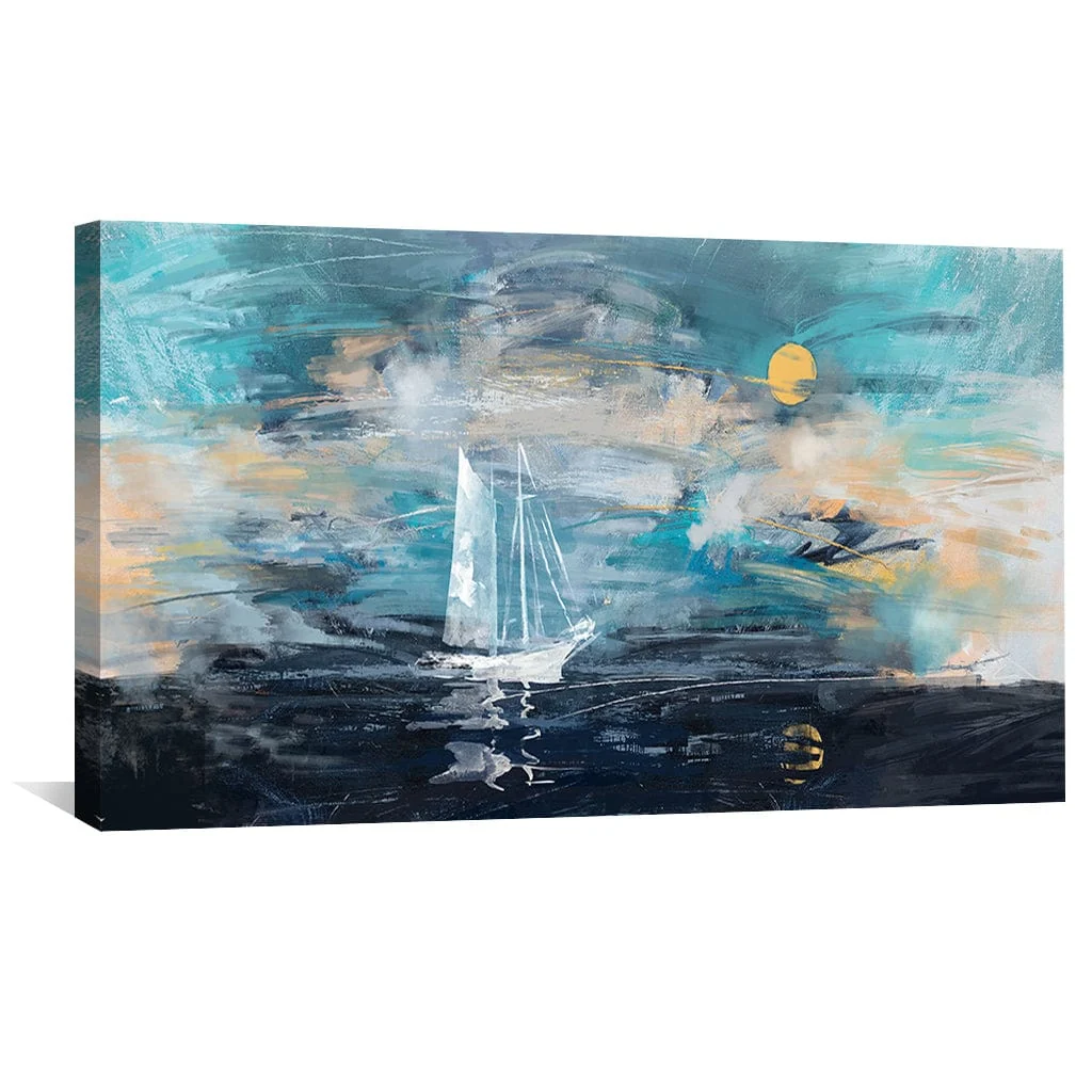 Midnight Sails Canvas - Image 4