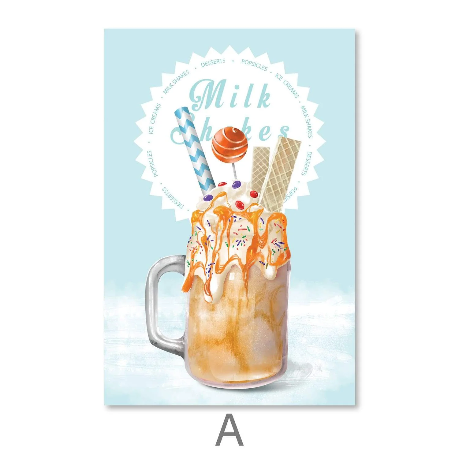 Milkshakes Canvas - Image 5