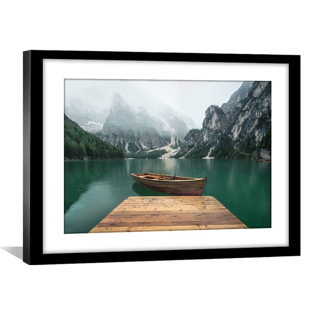 Misty Docks Print - Image 2