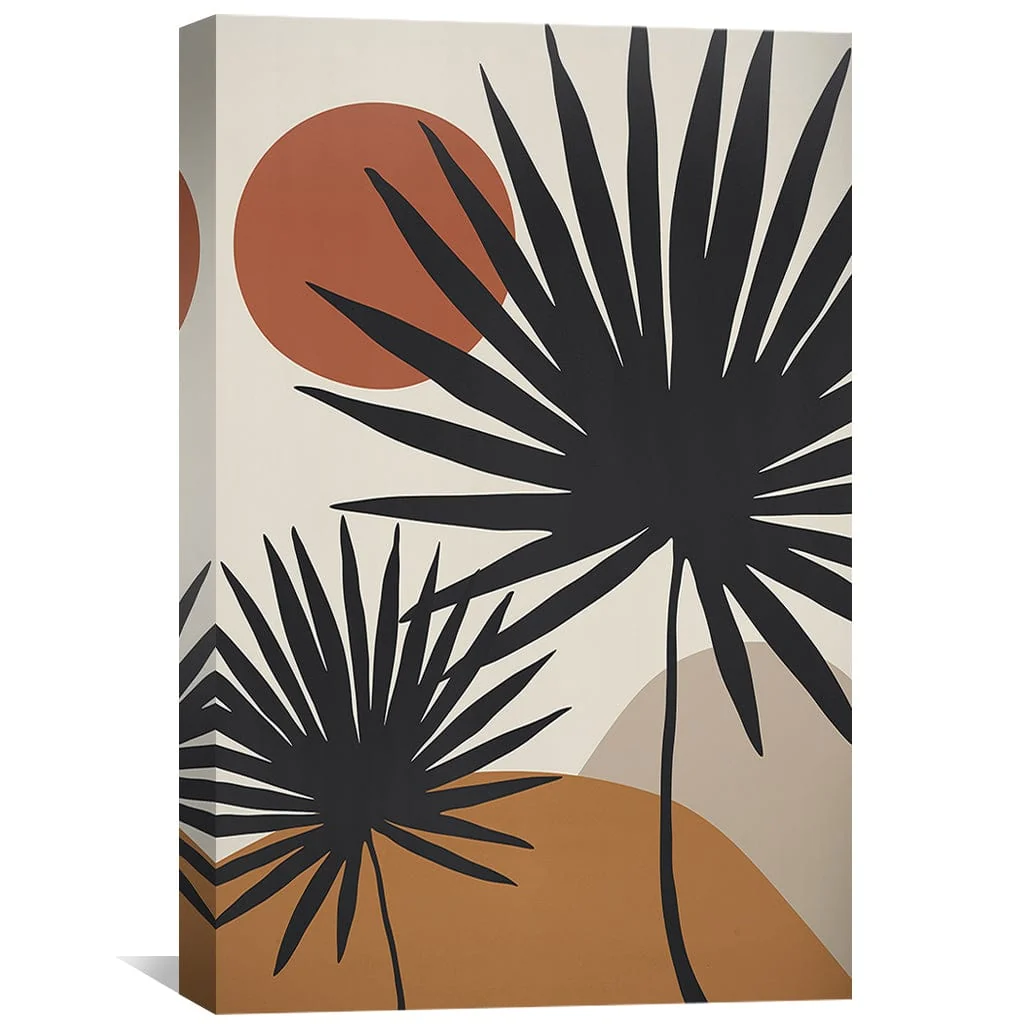 Modern Floral Set 8 Canvas - Image 2