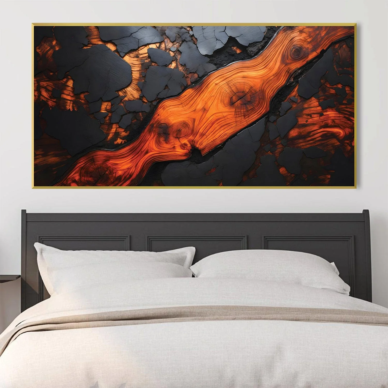 Molten Abstract Canvas - Image 2
