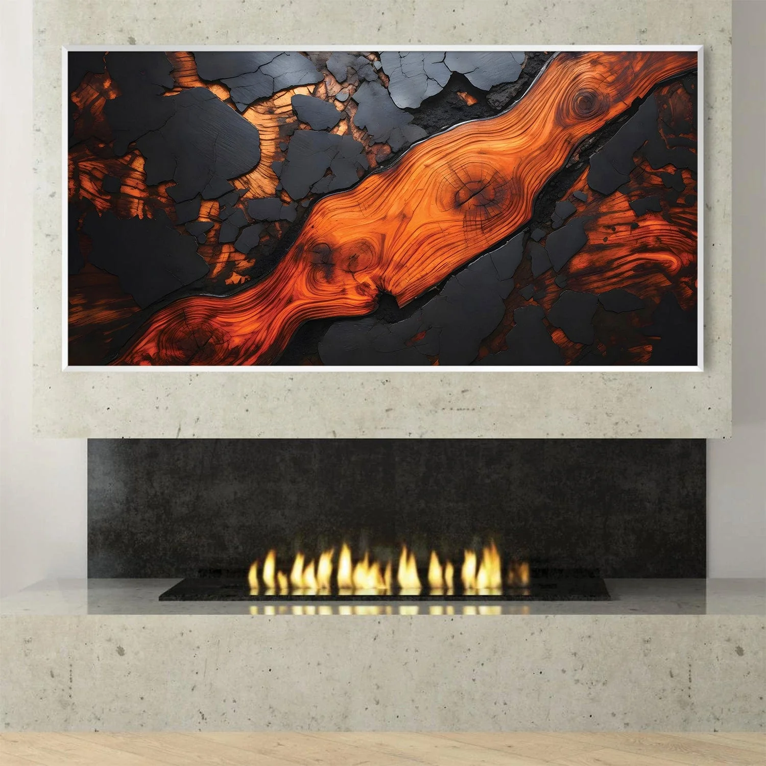 Molten Abstract Canvas - Image 3