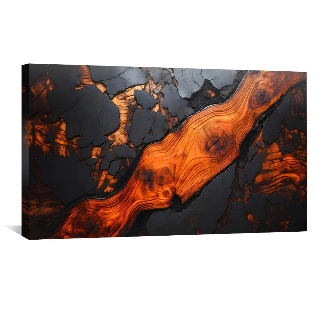 Molten Abstract Canvas - Image 4