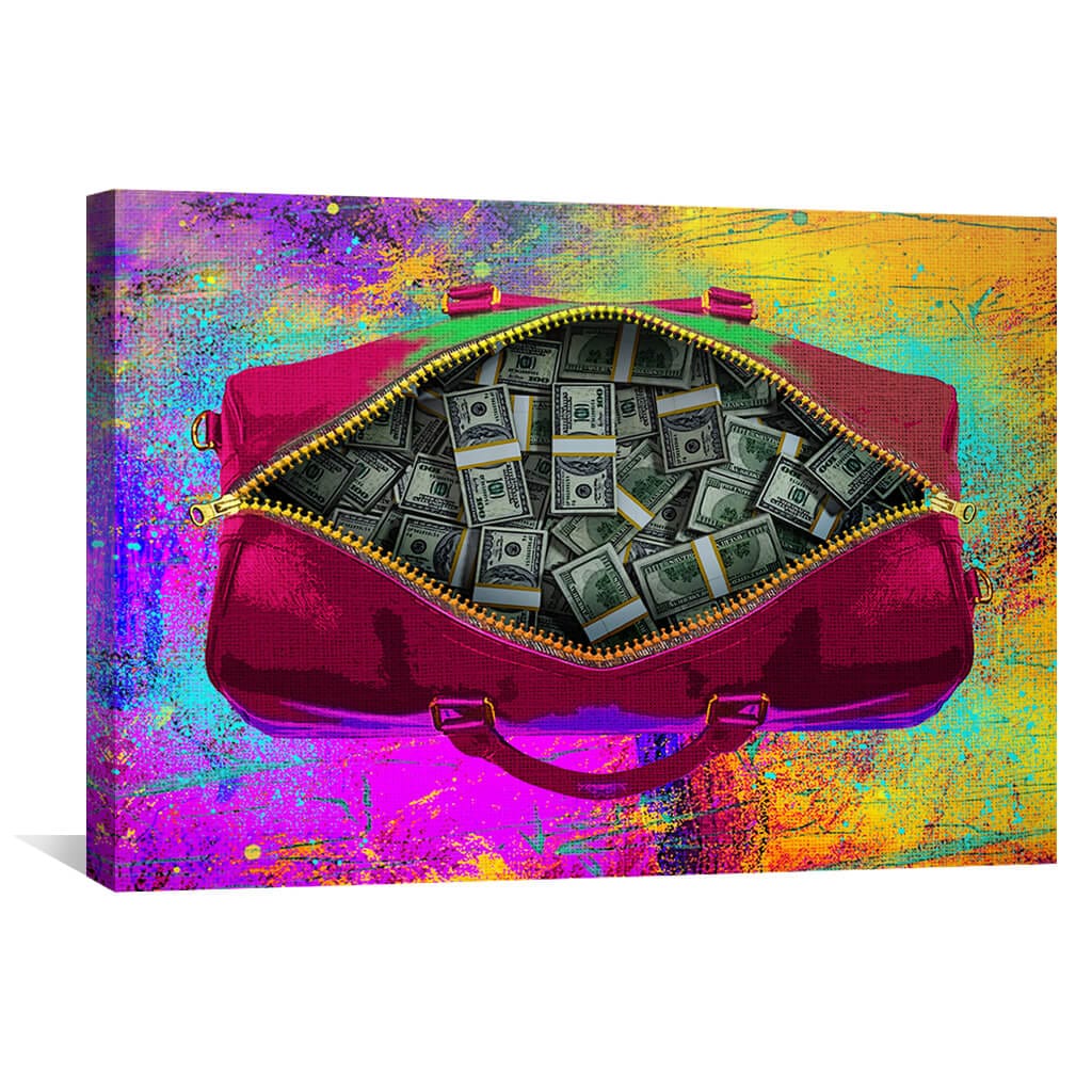 Money Bag Canvas - Image 2