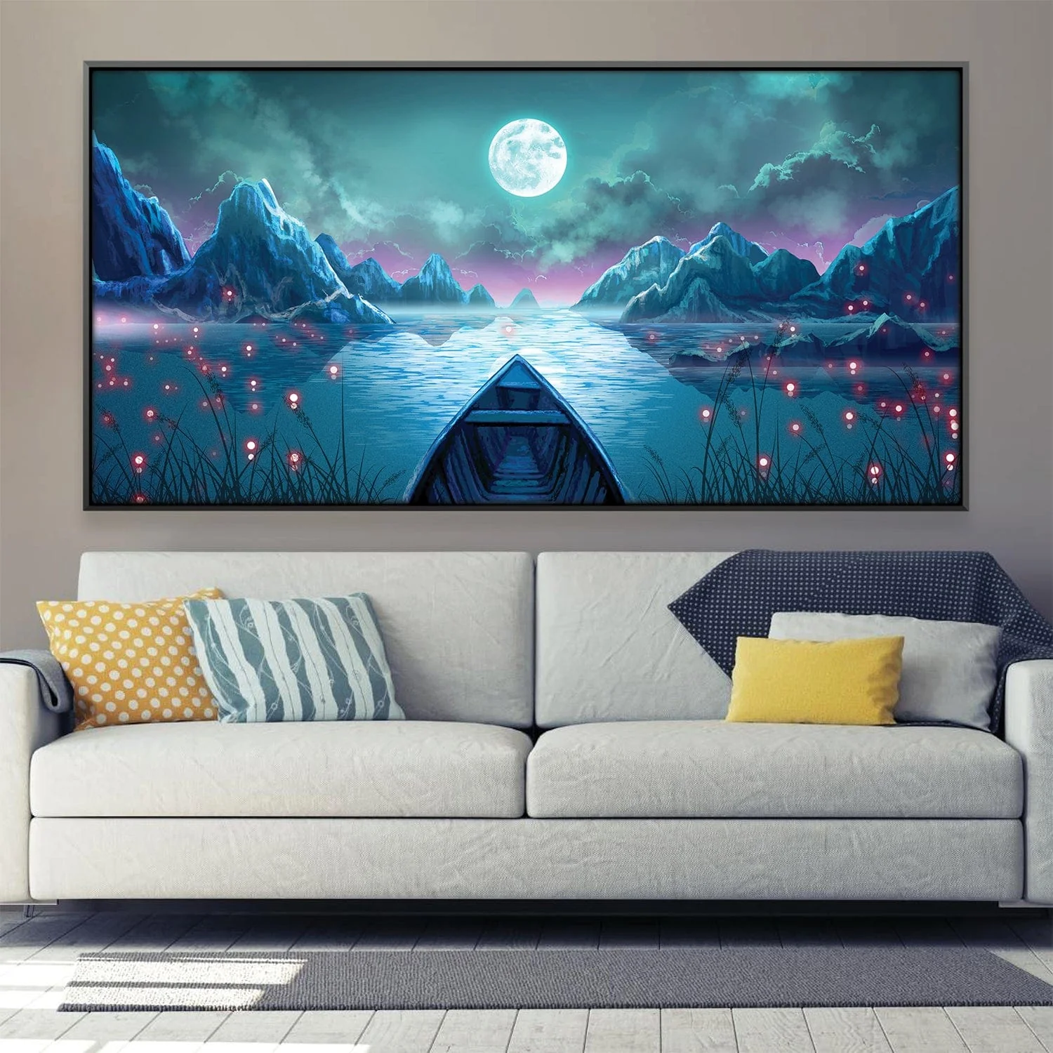 Moonlit Voyage Canvas