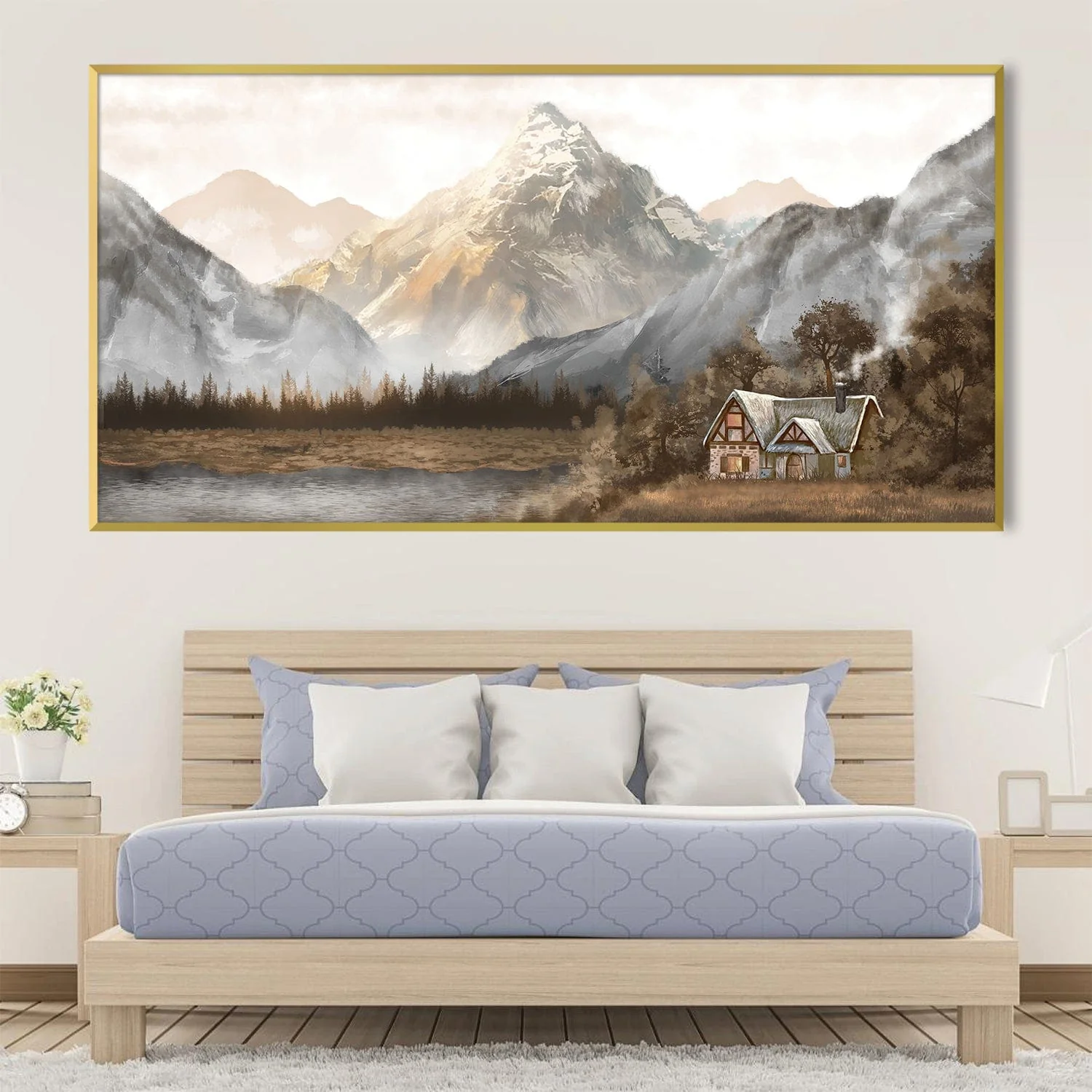 Mountain Cabin Canvas - Image 2
