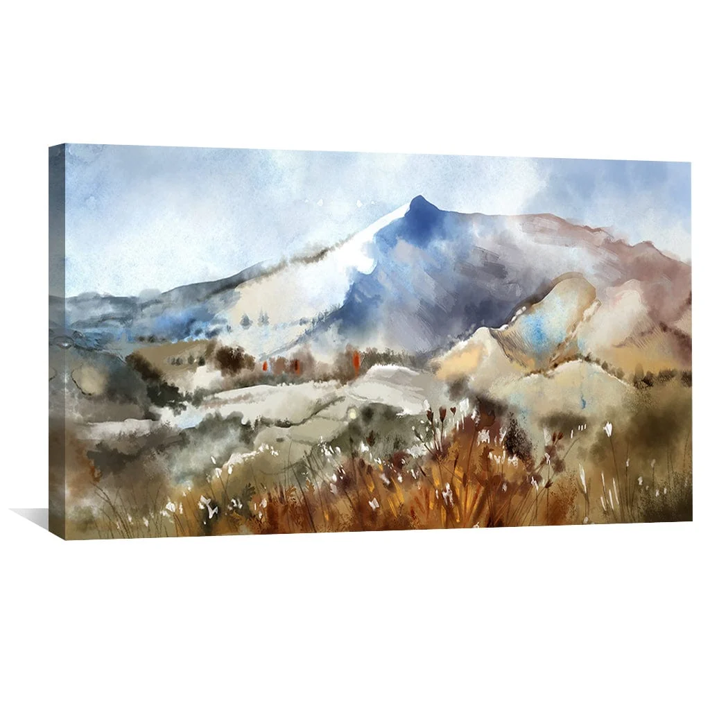 Mountain Foothills Canvas - Image 4