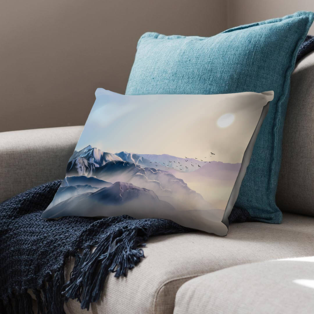Mountain Horizon Cushion - Image 2