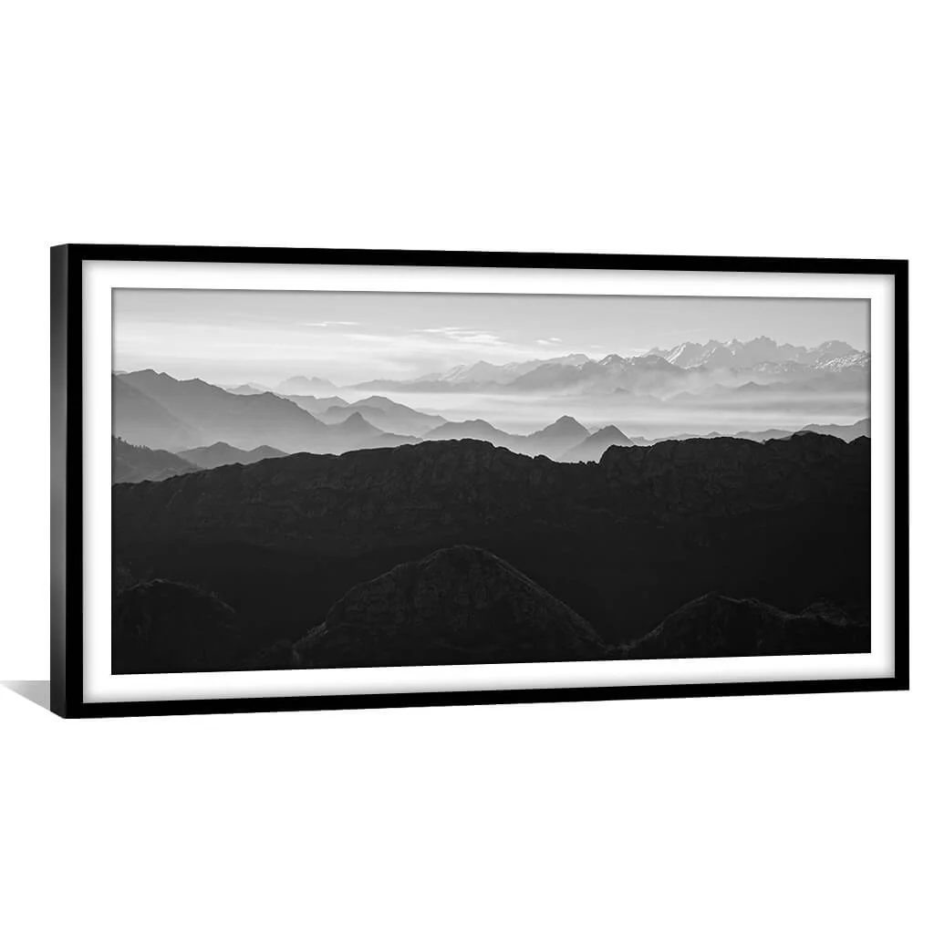 Mountain Silhouette Print - Image 2