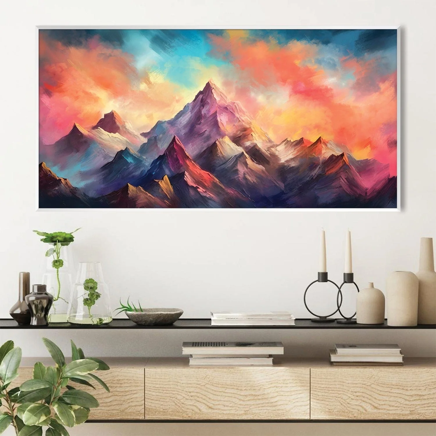 Mountain Smoke Canvas - Image 3