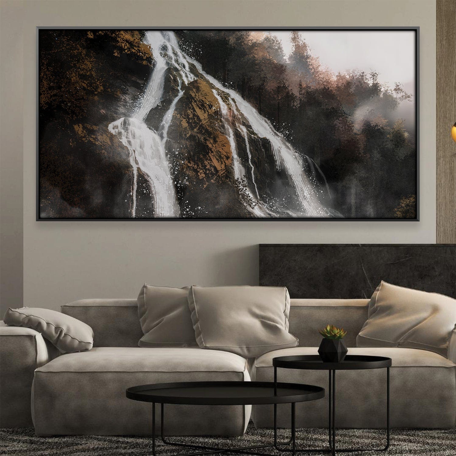 Mountain Torrent Canvas