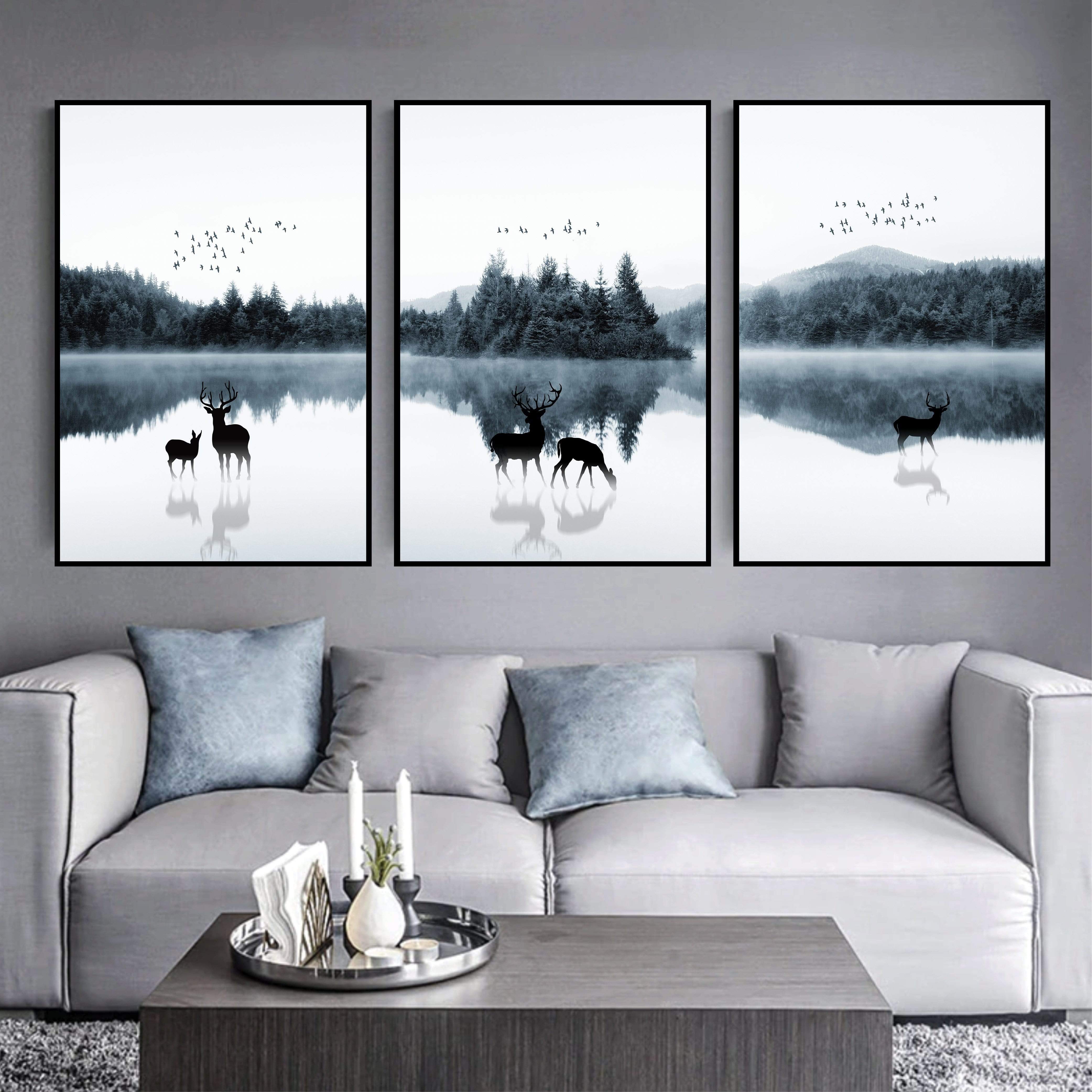 Mystical Lake Canvas - Image 3