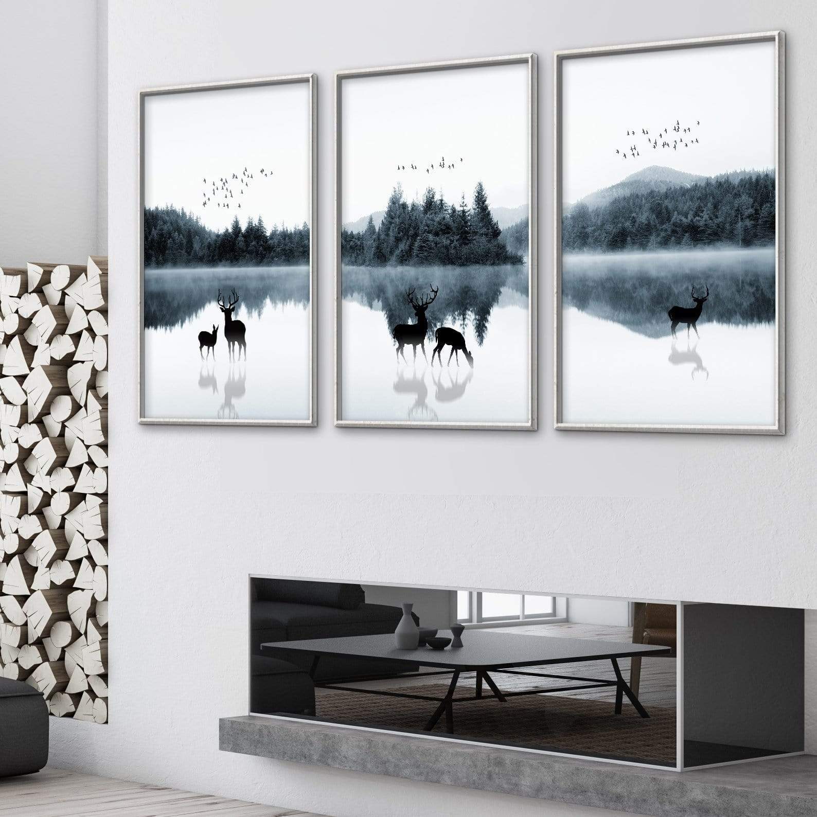 Mystical Lake Canvas - Image 4