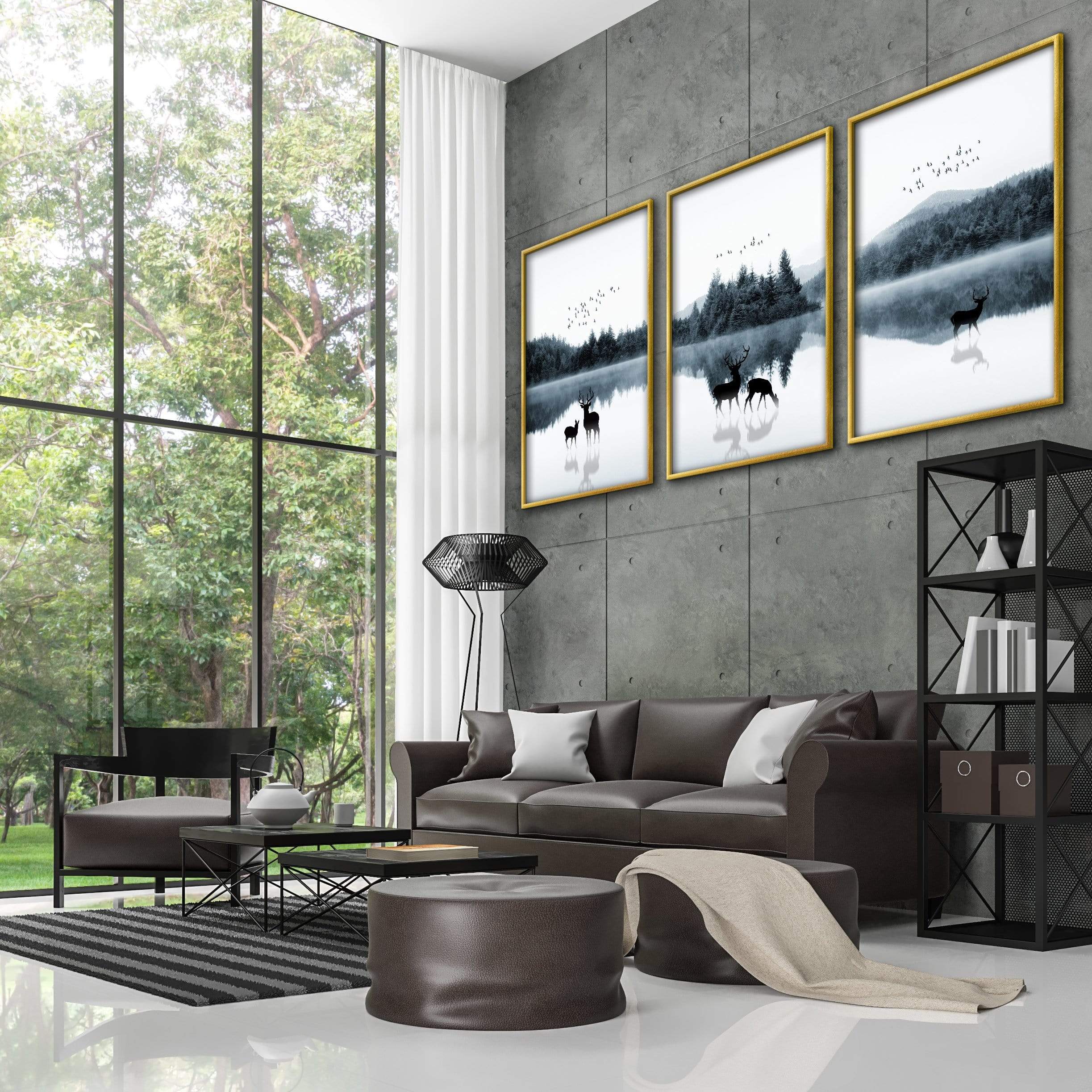 Mystical Lake Canvas - Image 5