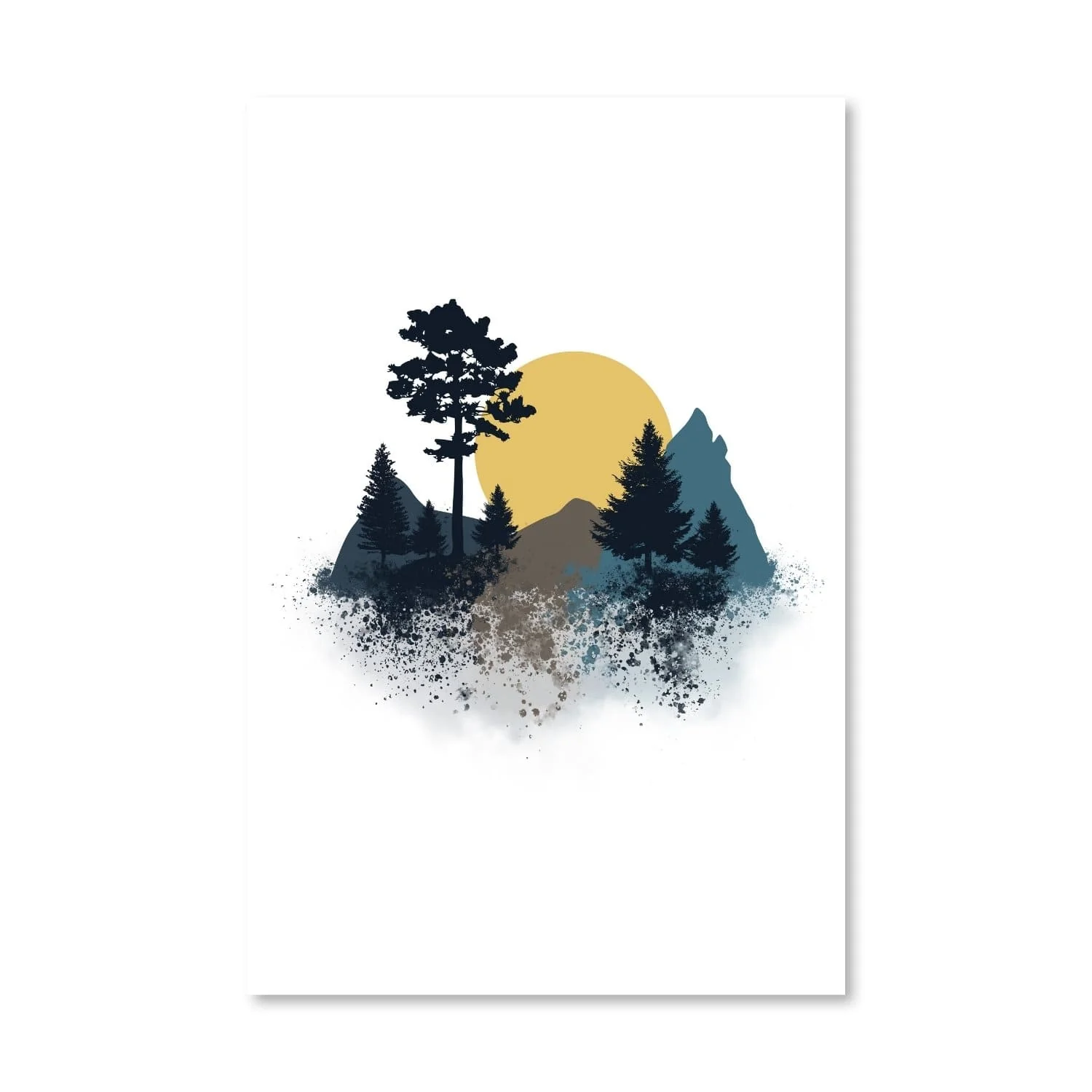 Nature Splatter Canvas - Image 3