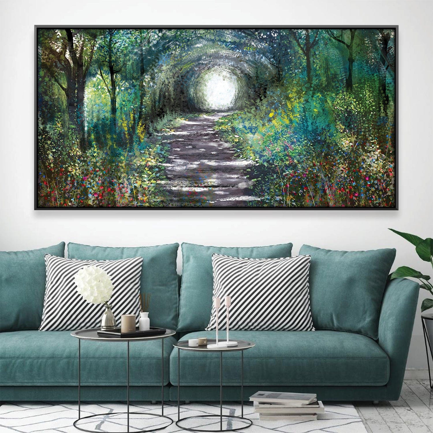 Nature's Tunnel Canvas