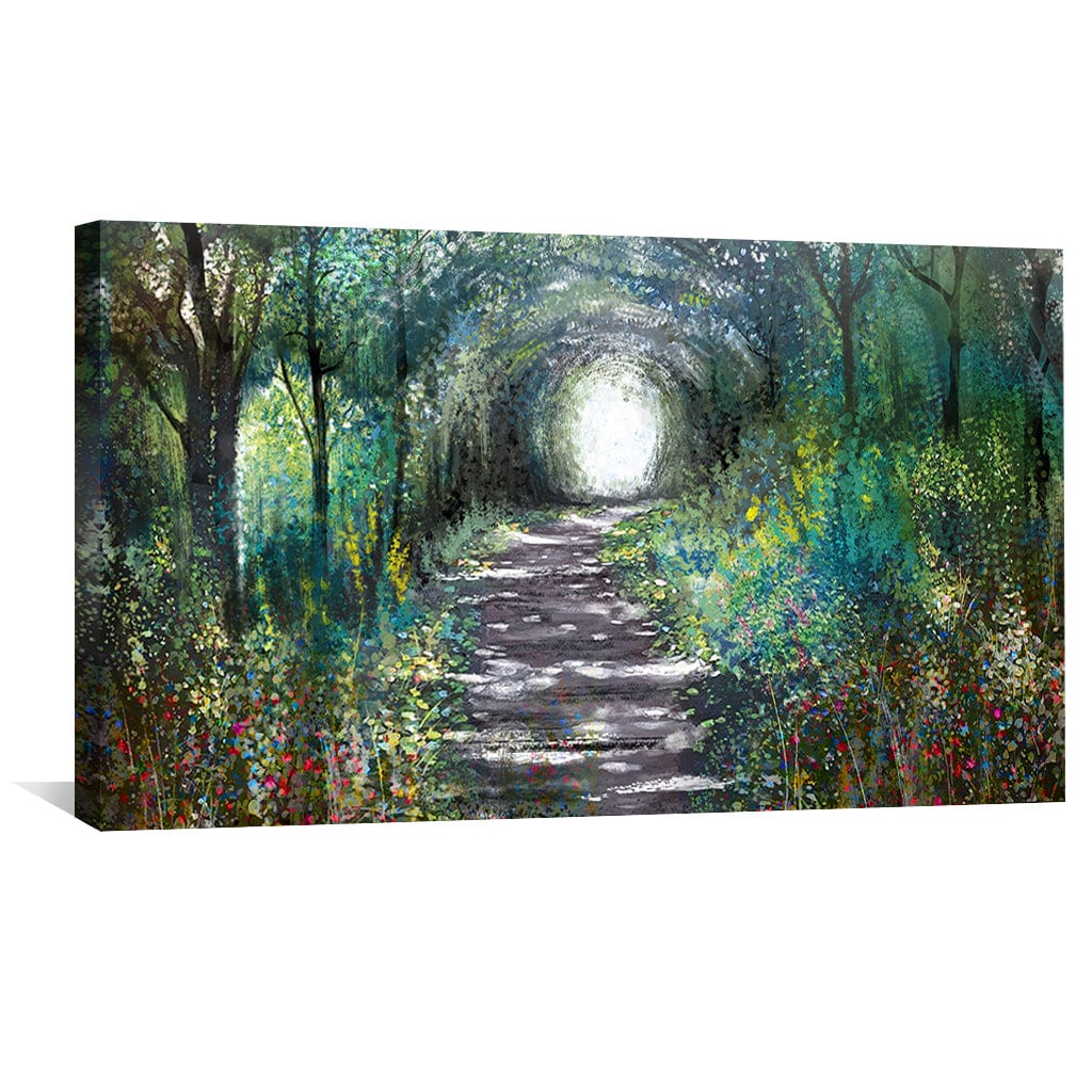 Nature's Tunnel Canvas - Image 4