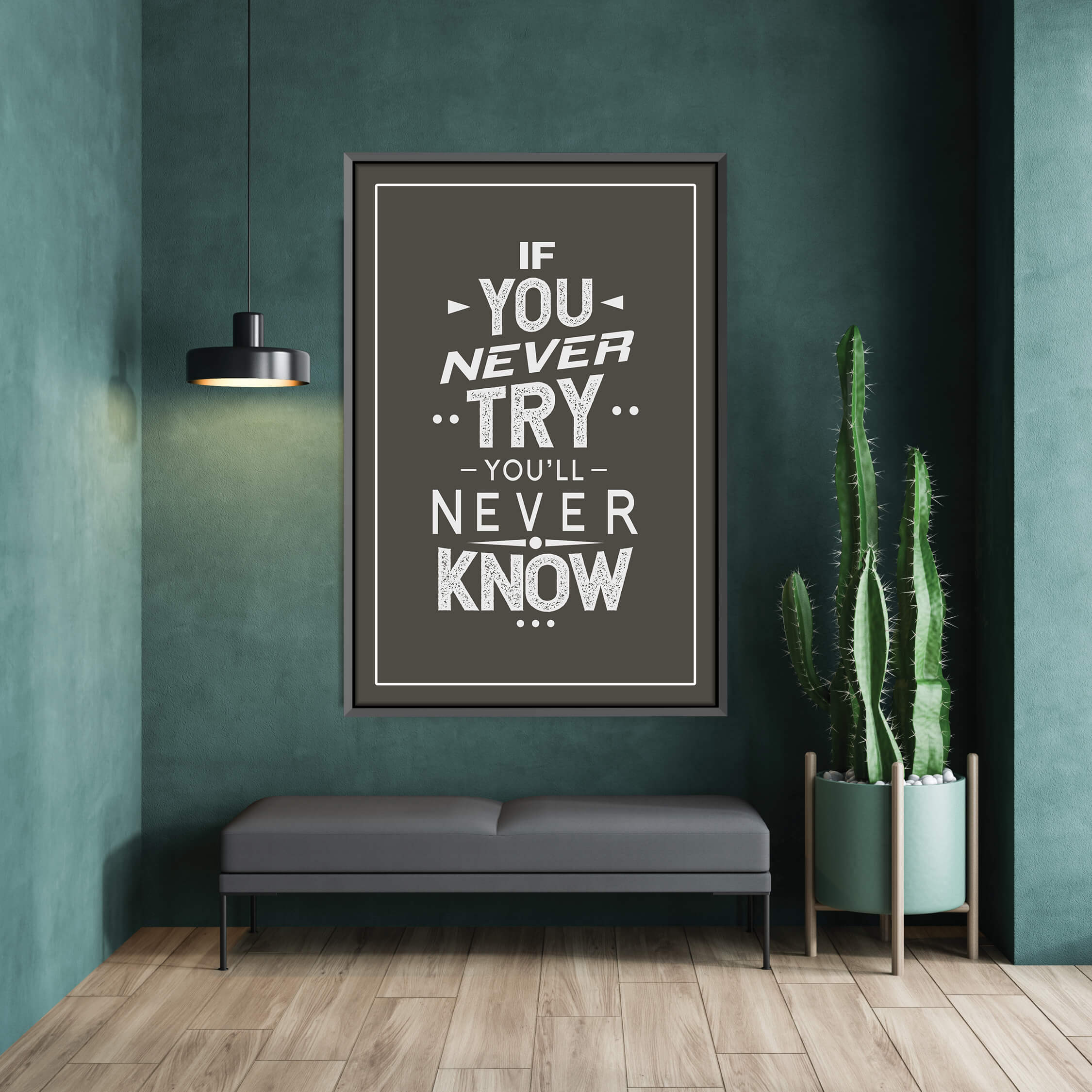 Never Try Never Know Canvas - Image 4