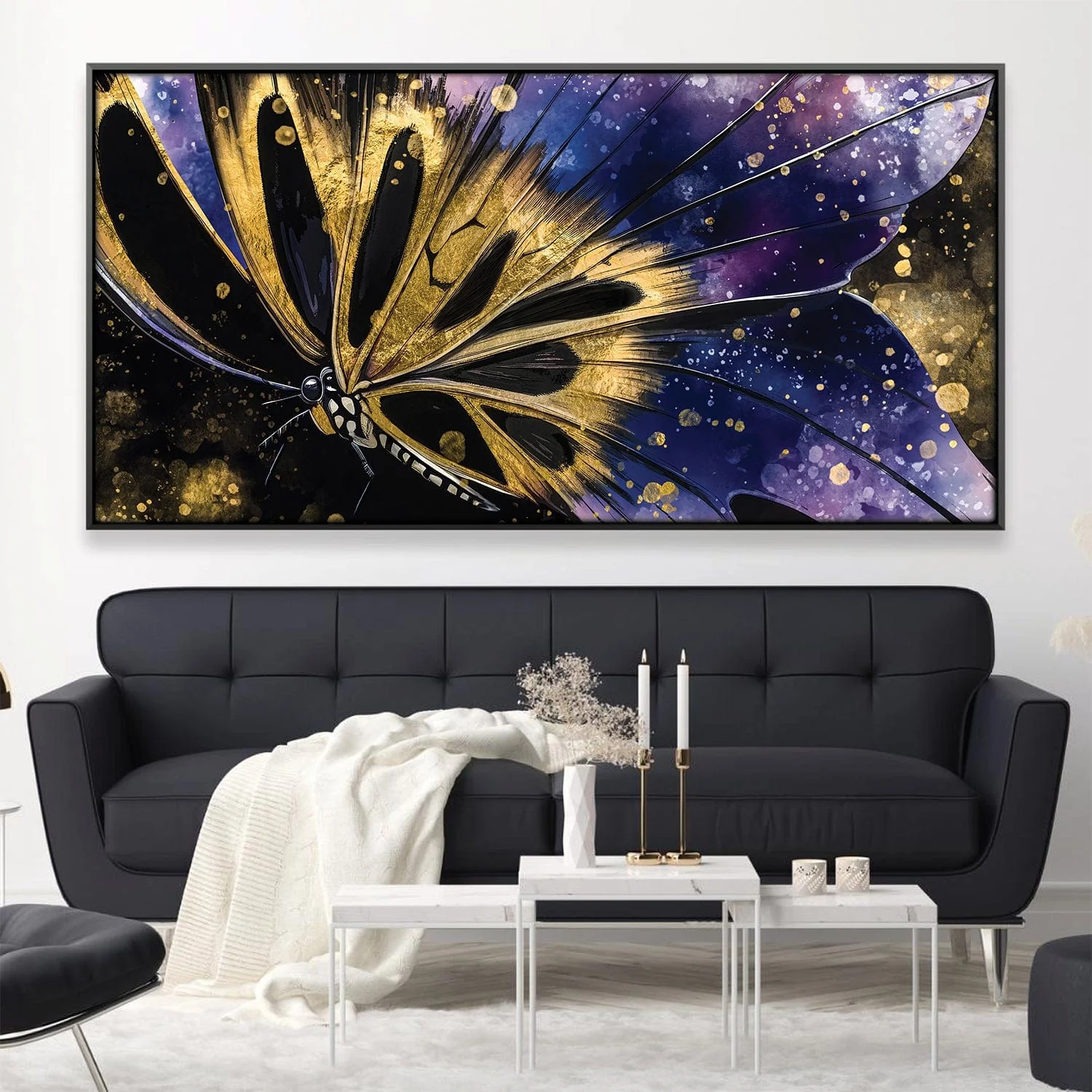 Night Sky Dancer Canvas