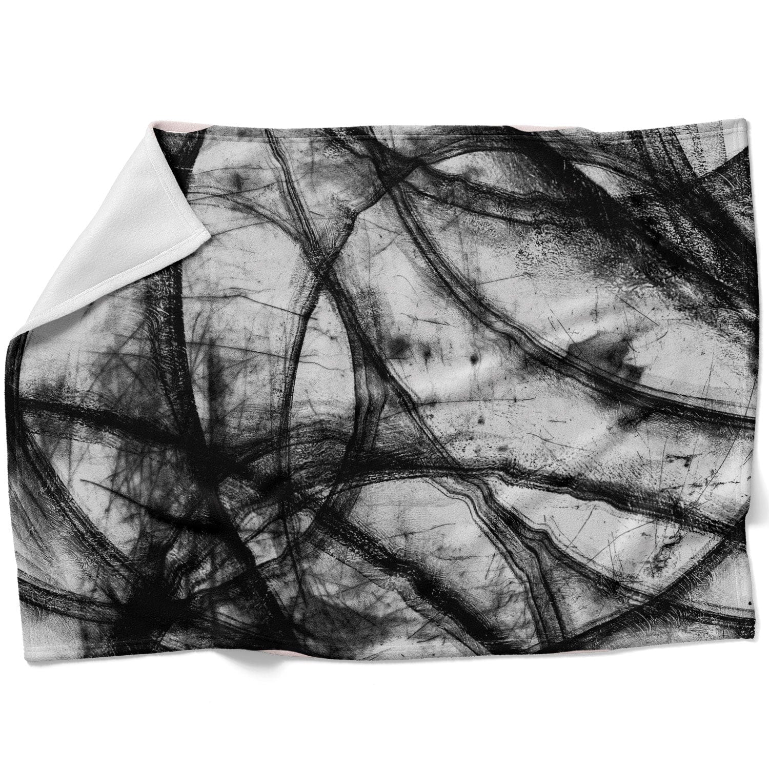 Noir Lines Blanket - Image 2