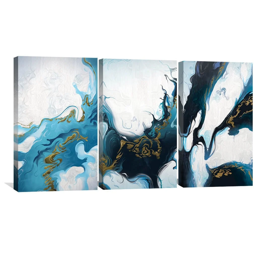 Nordic River Canvas - Image 2