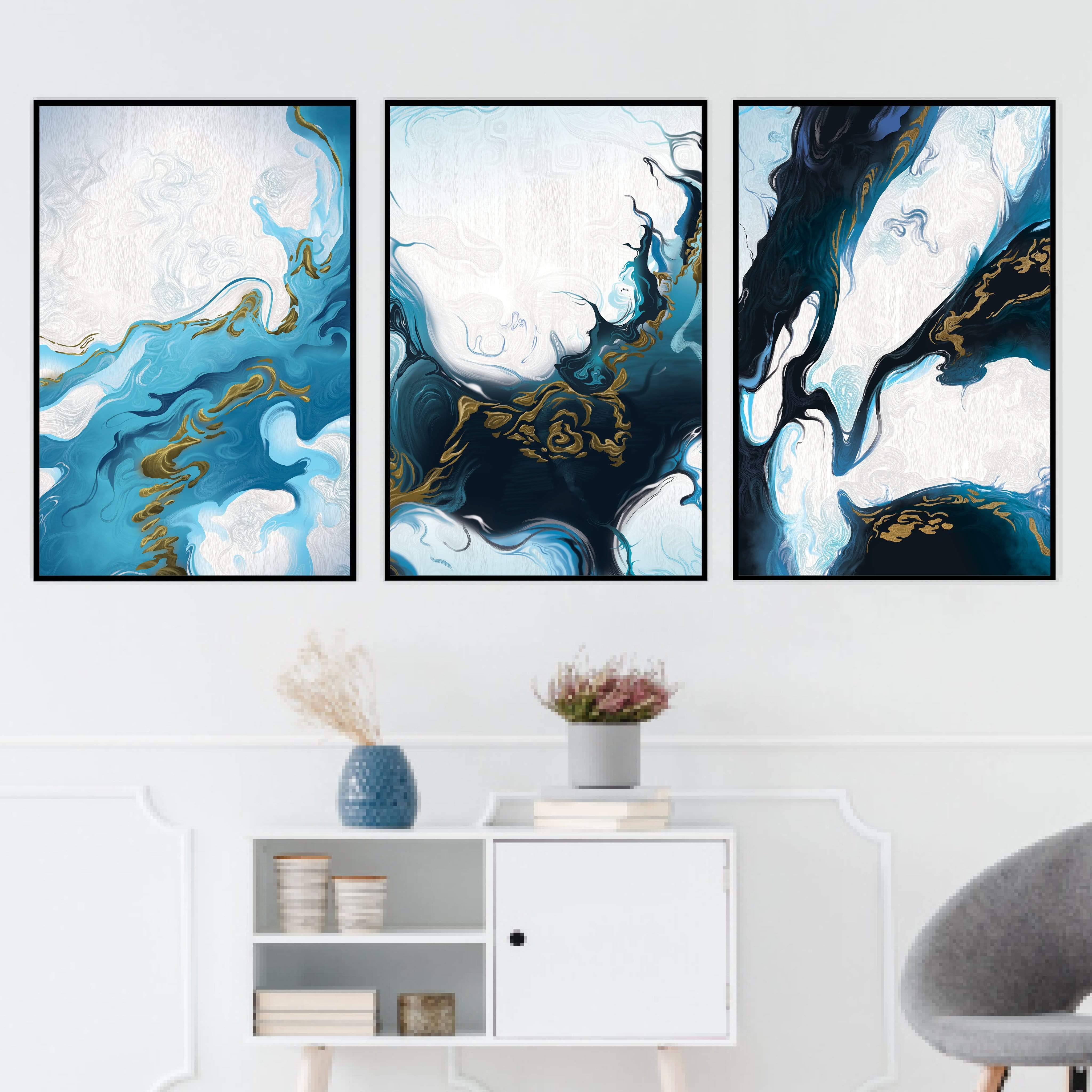 Nordic River Canvas - Image 3