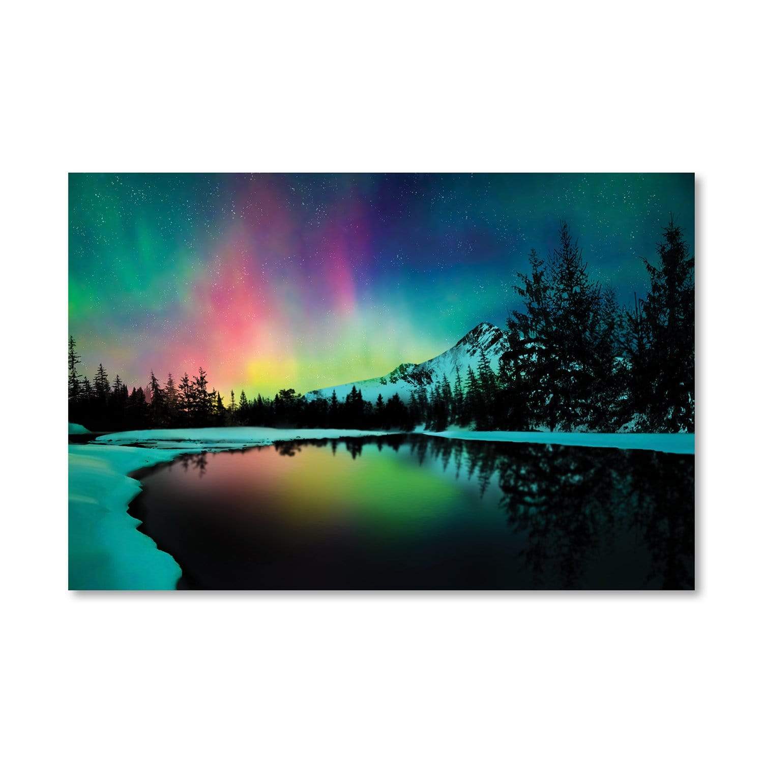 Northern Lights Canvas - Image 3