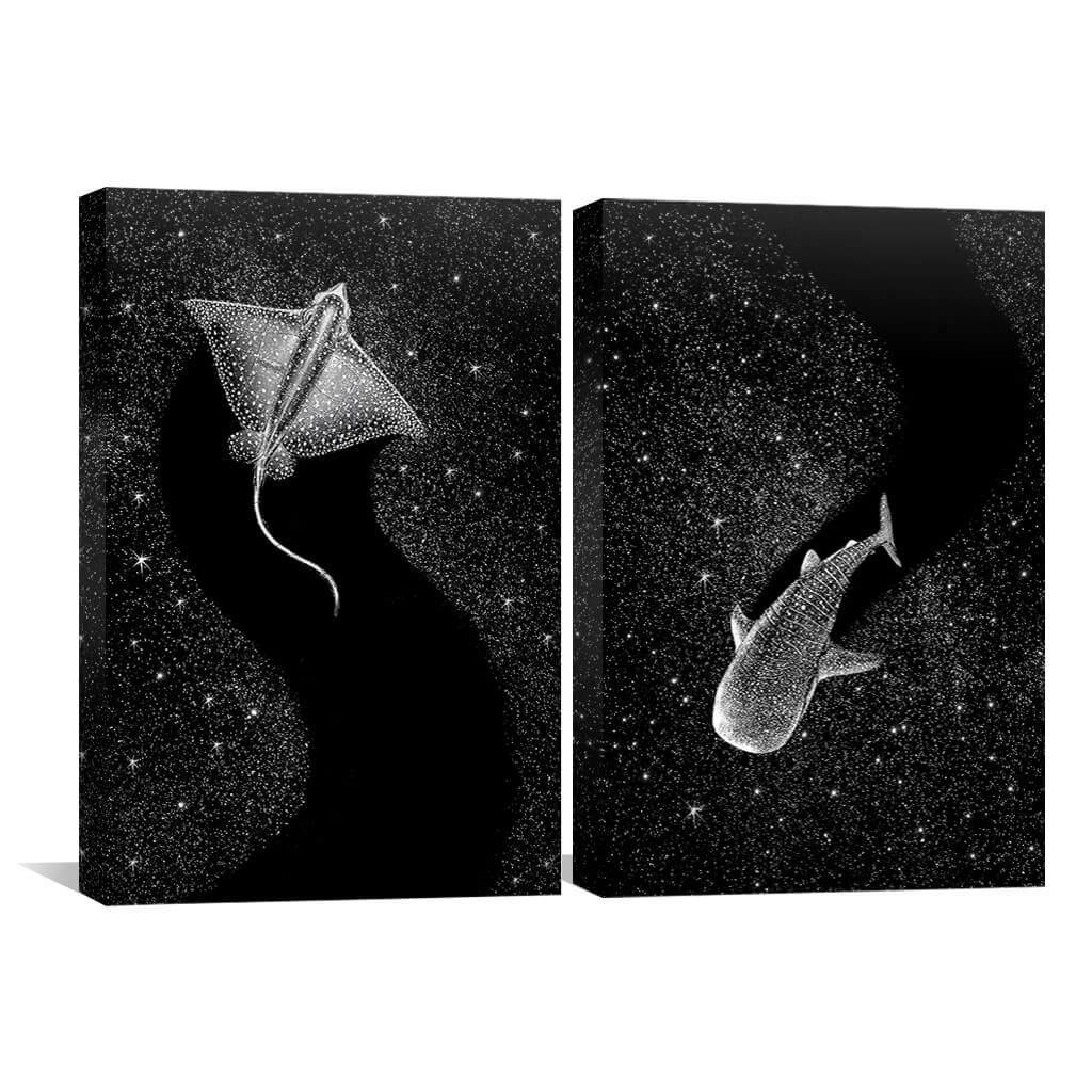 Ocean Constellation Canvas - Image 2